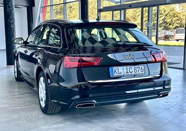 Audi A6 cena 90900 przebieg: 216639, rok produkcji 2018 z Goniądz małe 436